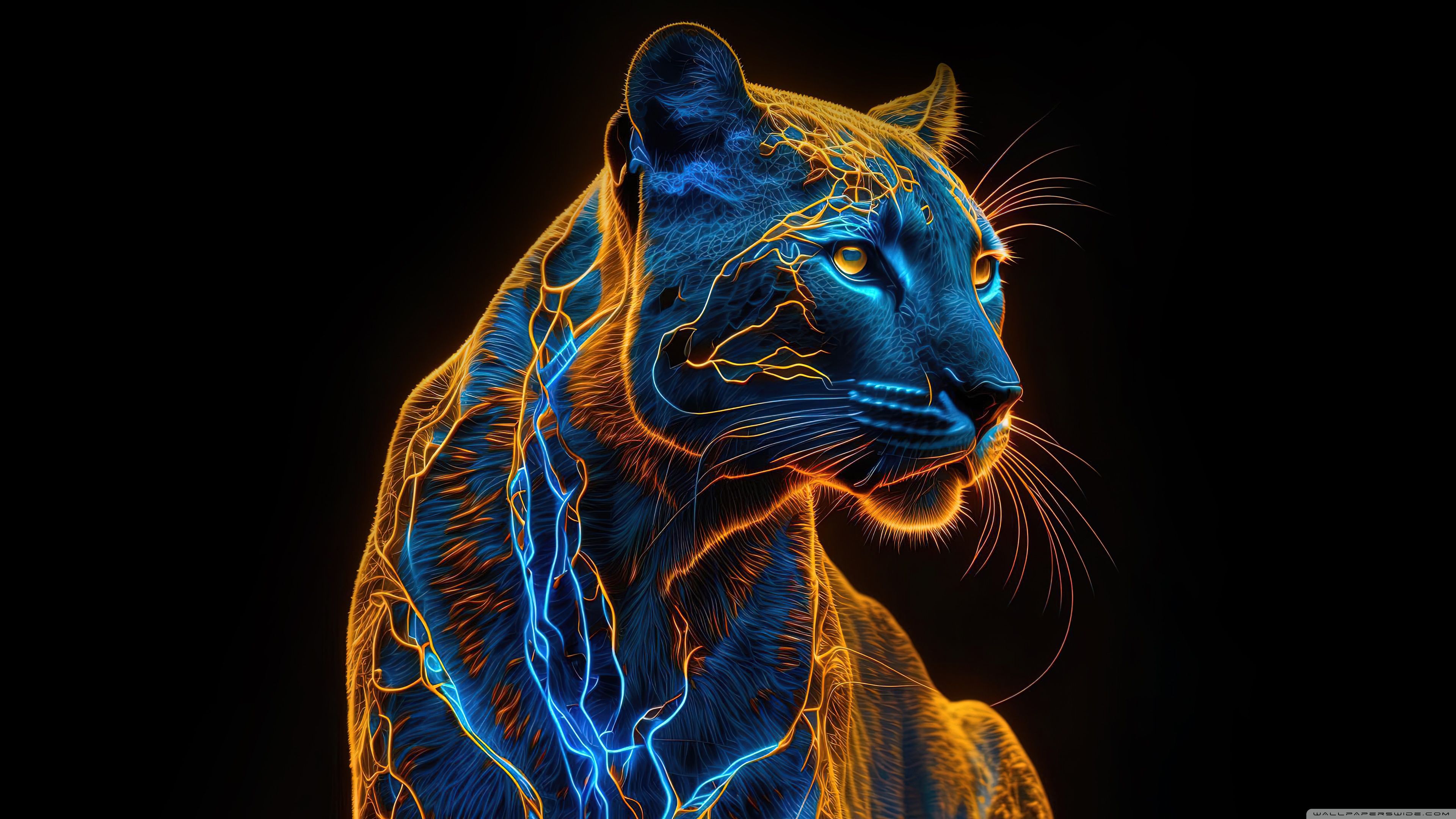 3840x2160 Black Panther Modern Art 4K UHD Wallpaper for UltraHD Desktop and TV : Widescreen and UltraWide Display : Dual Monitor : Smartphone and Tablet Devices