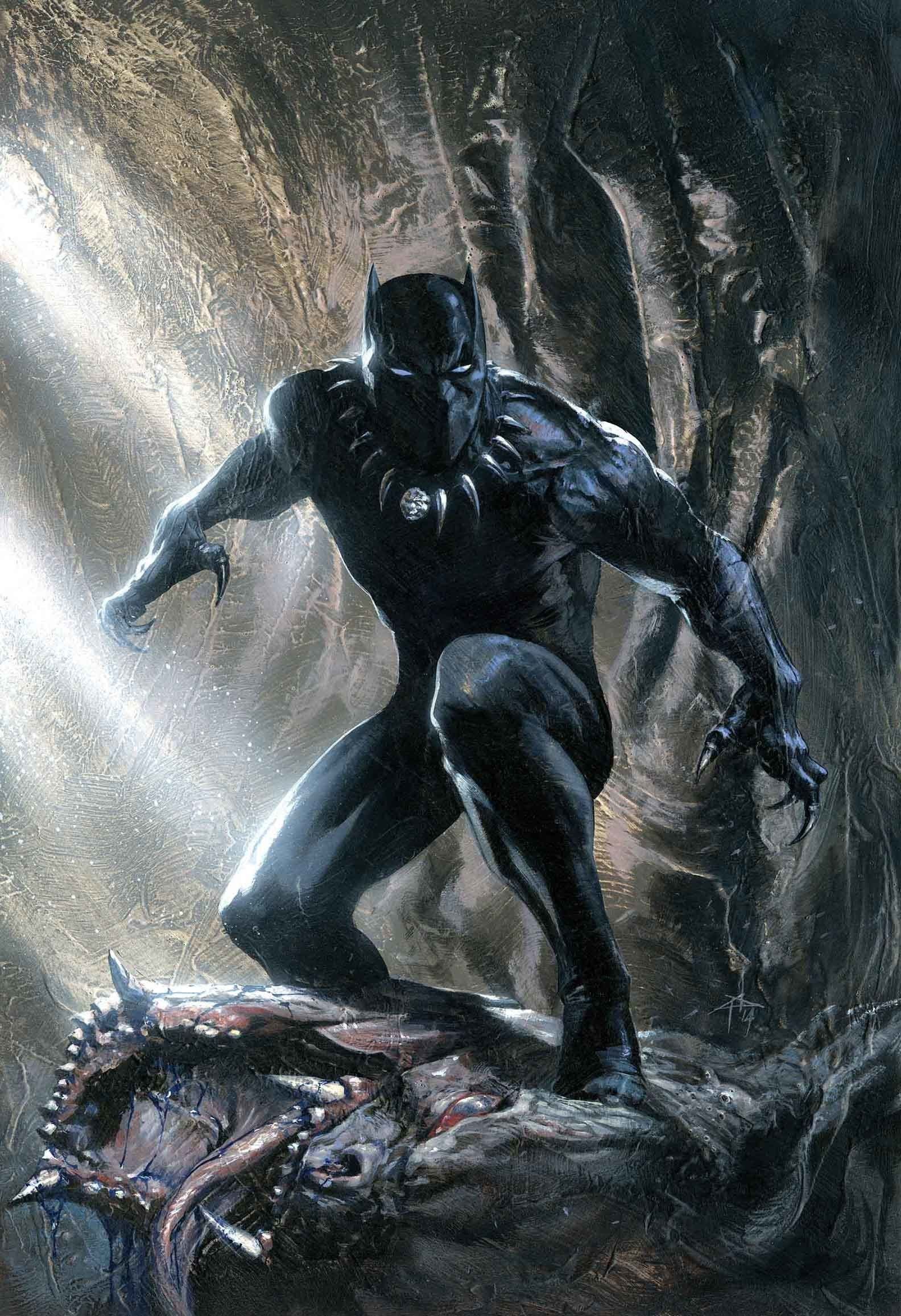 1584x2313 The Black Panther Wallpaper