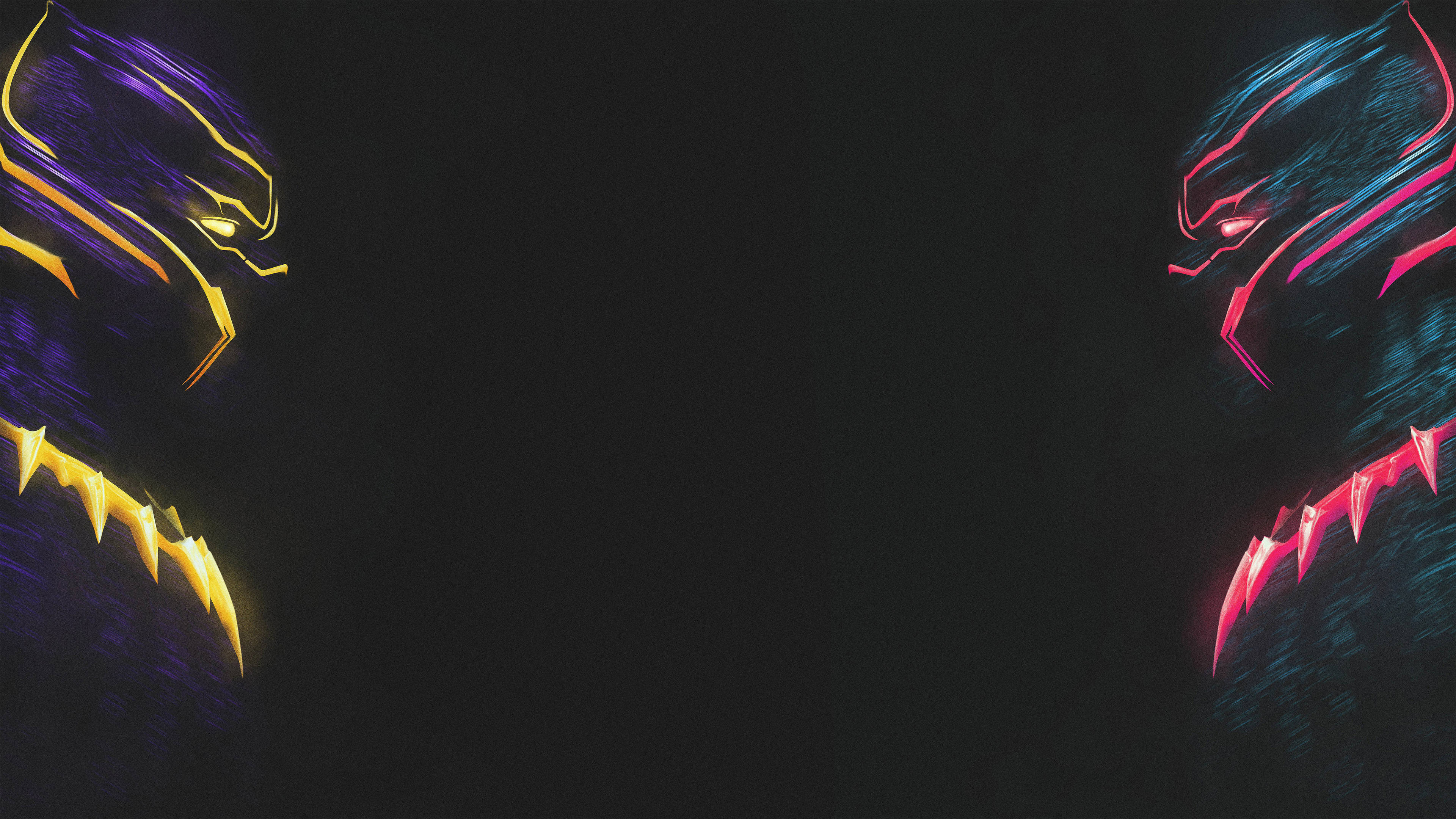 3840x2160 Download Gold And Red Killmonger Wallpaper