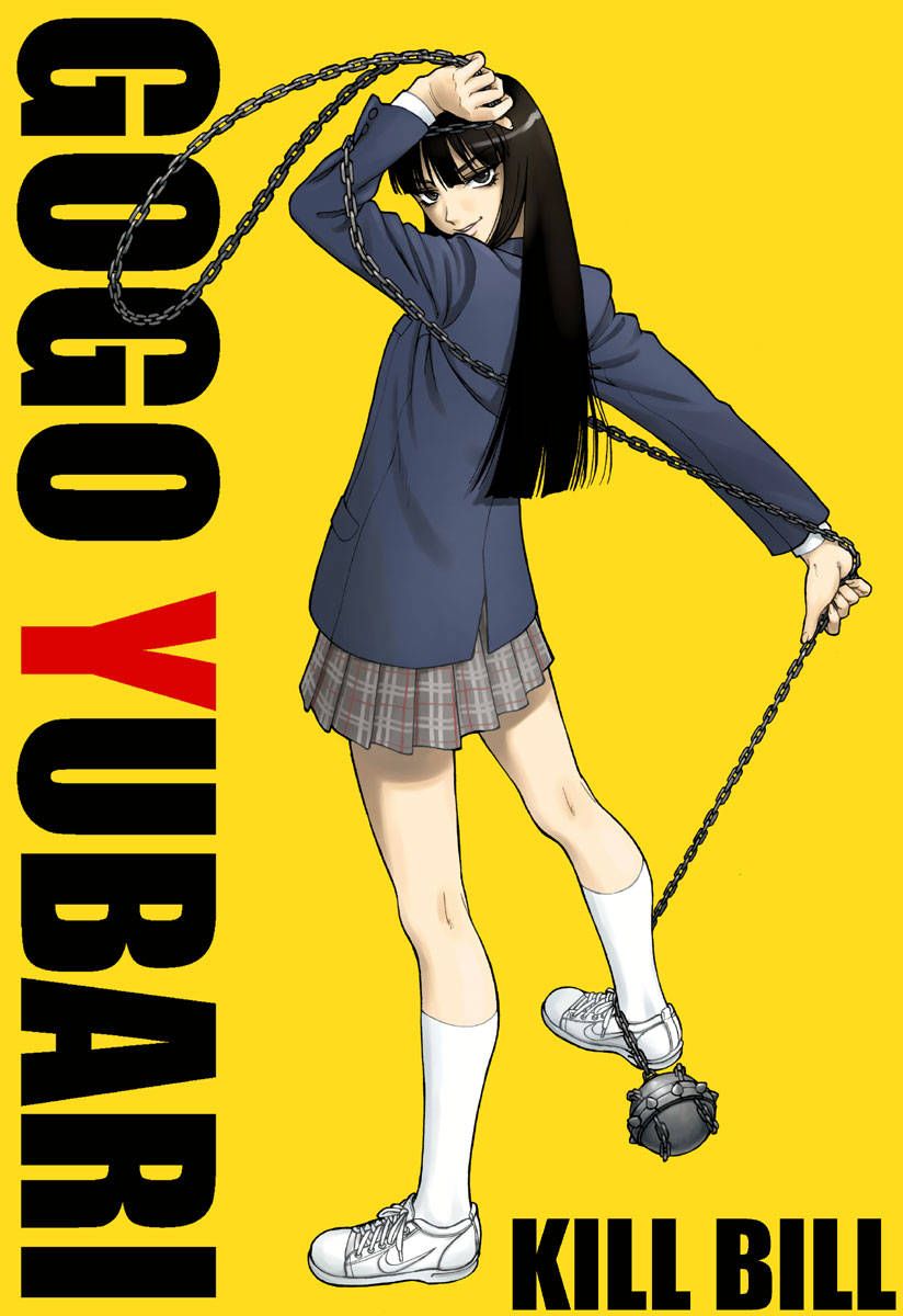 824x1200 Download Kill Bill Gogo Yubari Anime Poster Wallpaper