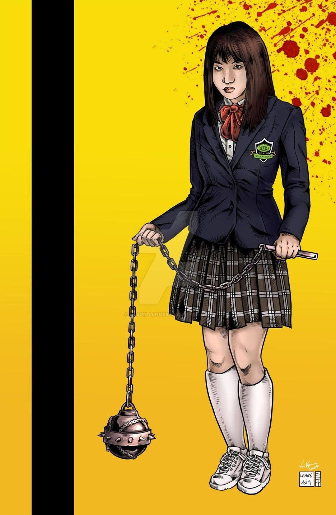 1080x1655 Kill Bill Go Go Yubari Print 11x17