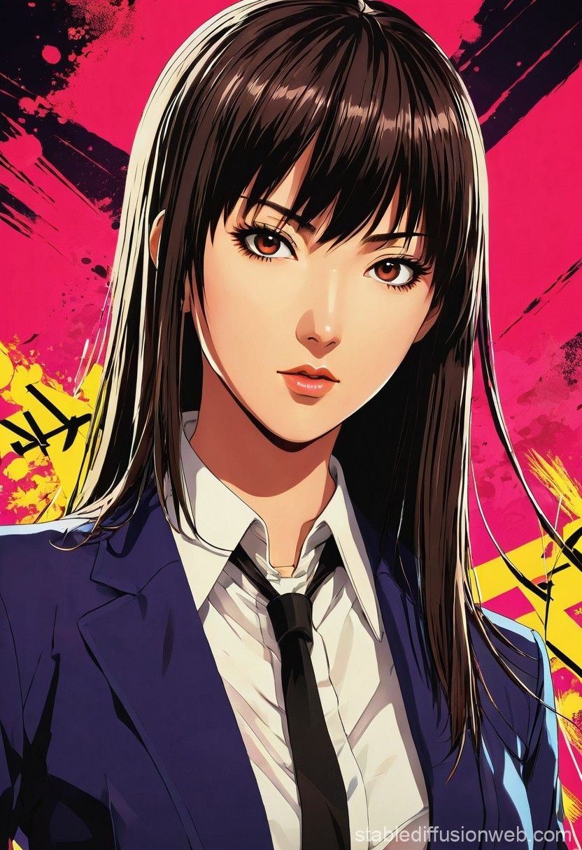 832x1216 Kill Bill Gogo Yubari Up Close. Stable Diffusion Online