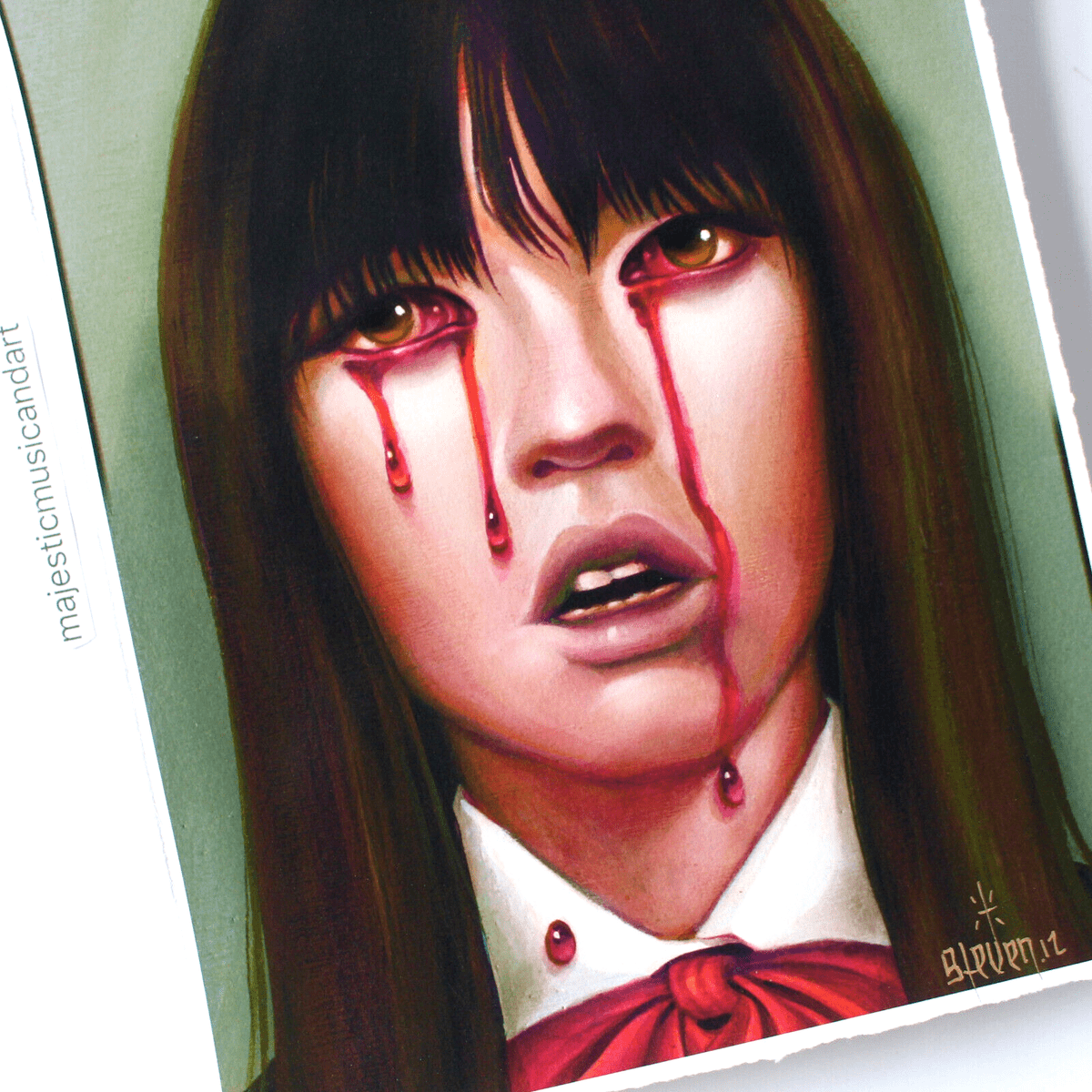 1200x1200 SIGNED STEVEN DAILY KILL BILL GOGO YUBARI 2012 ART PRINT CHIAKI KURIYAMA LTD 35