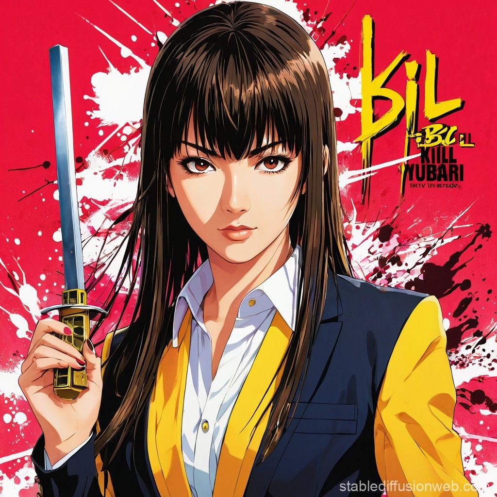 1024x1024 Kill Bill Gogo Yubari. Stable Diffusion Online