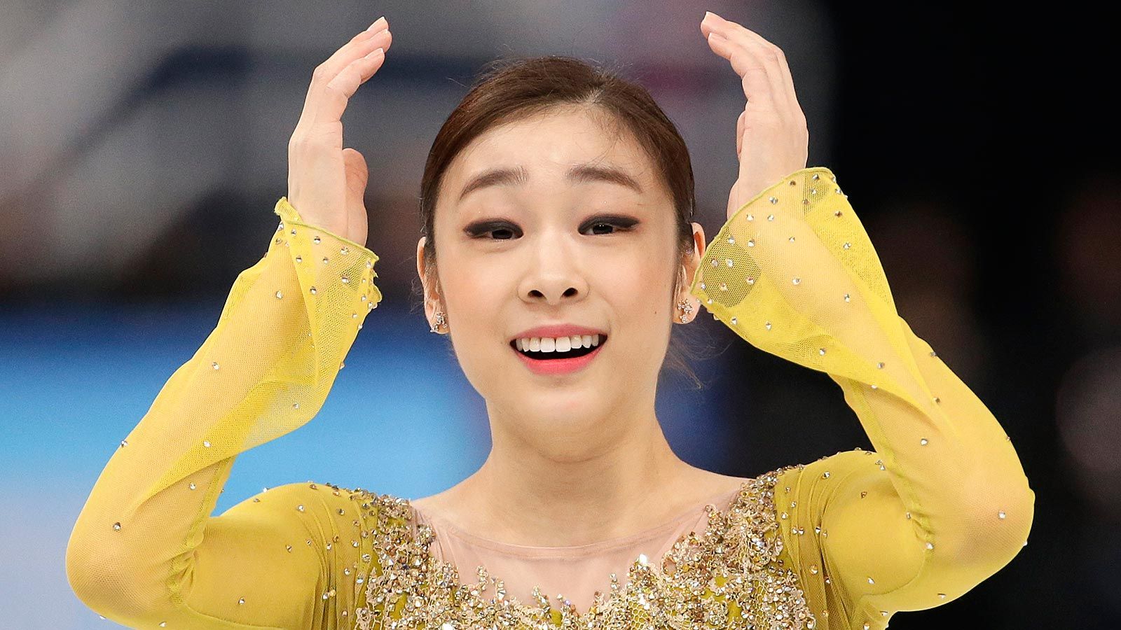 1600x900 Yuna Kim leads figure skating after short with USA's Gold in fourth