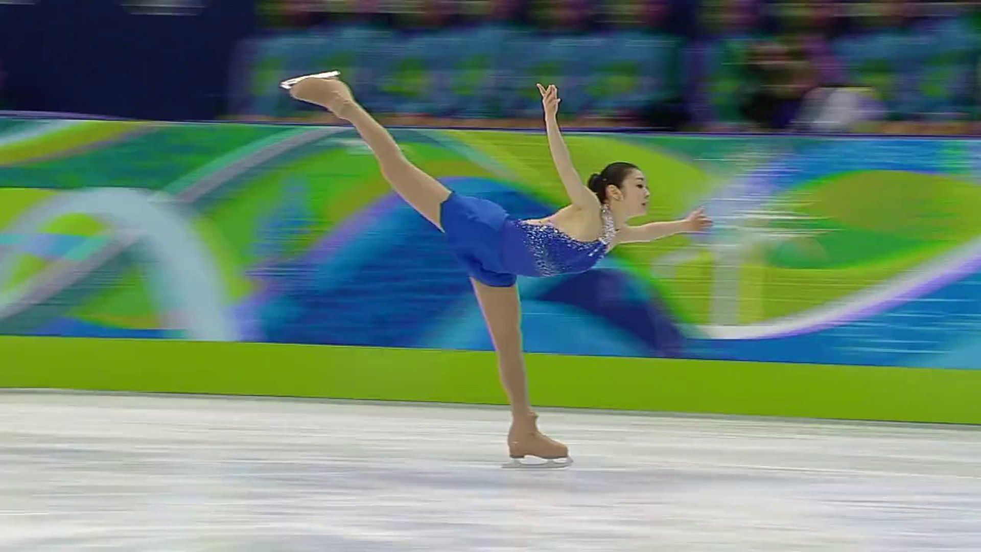 1920x1080 Yuna Kim at the 2010 Vancouver Olympic Games