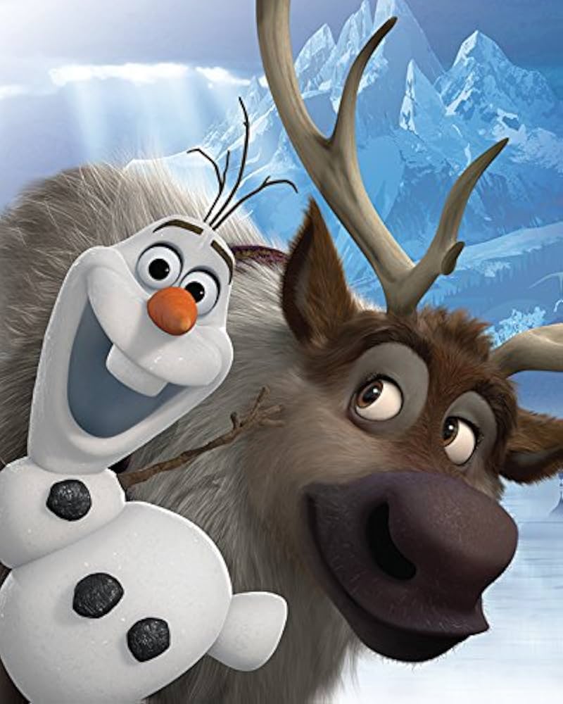 800x1000 Disney Frozen Olaf & Sven Polyester Canvas Art Print, Multi Colour, 40 X 50 X 3.2 Cm, : Amazon.com.be: Home & Kitchen