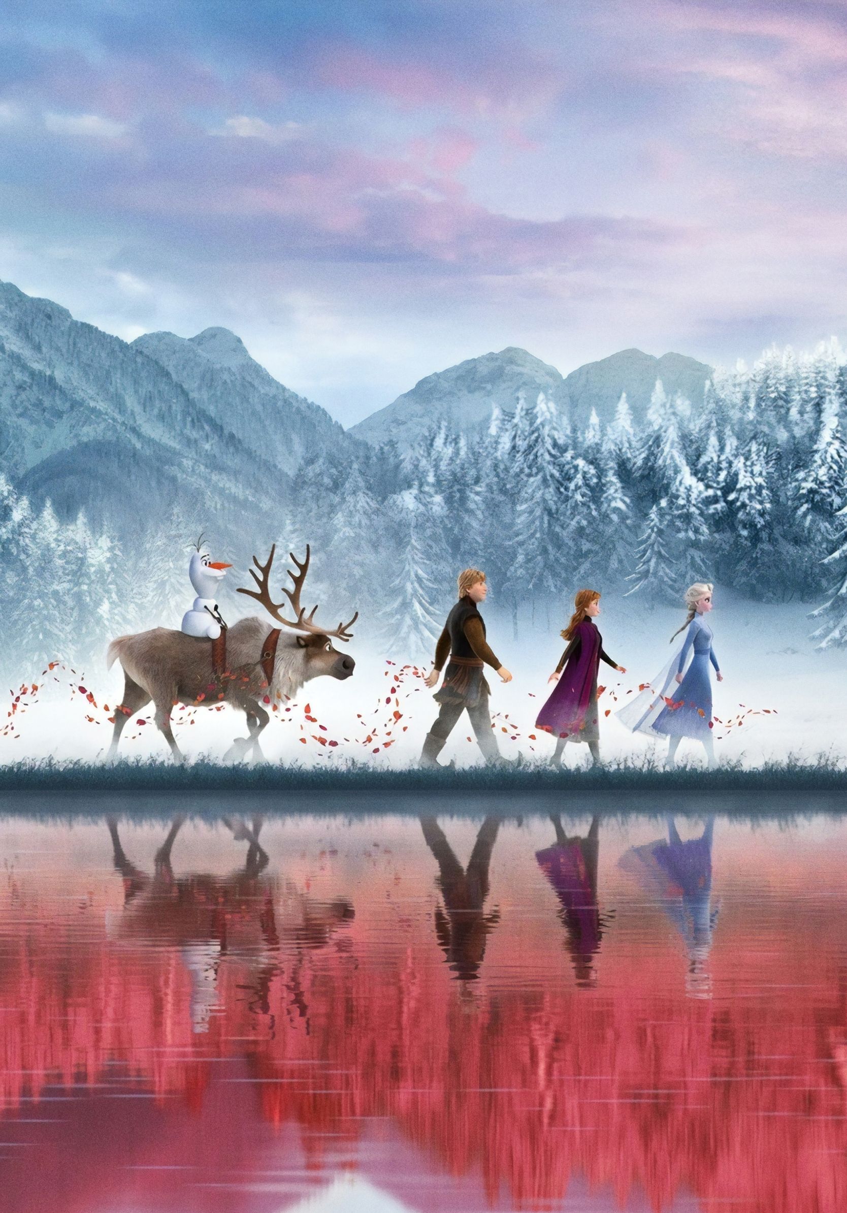 1668x2388 Phone wallpaper: Movie, Frozen Elsa (Frozen), Olaf (Frozen), Kristoff ( Frozen), Sven (Frozen), Anna (Frozen) 1394362