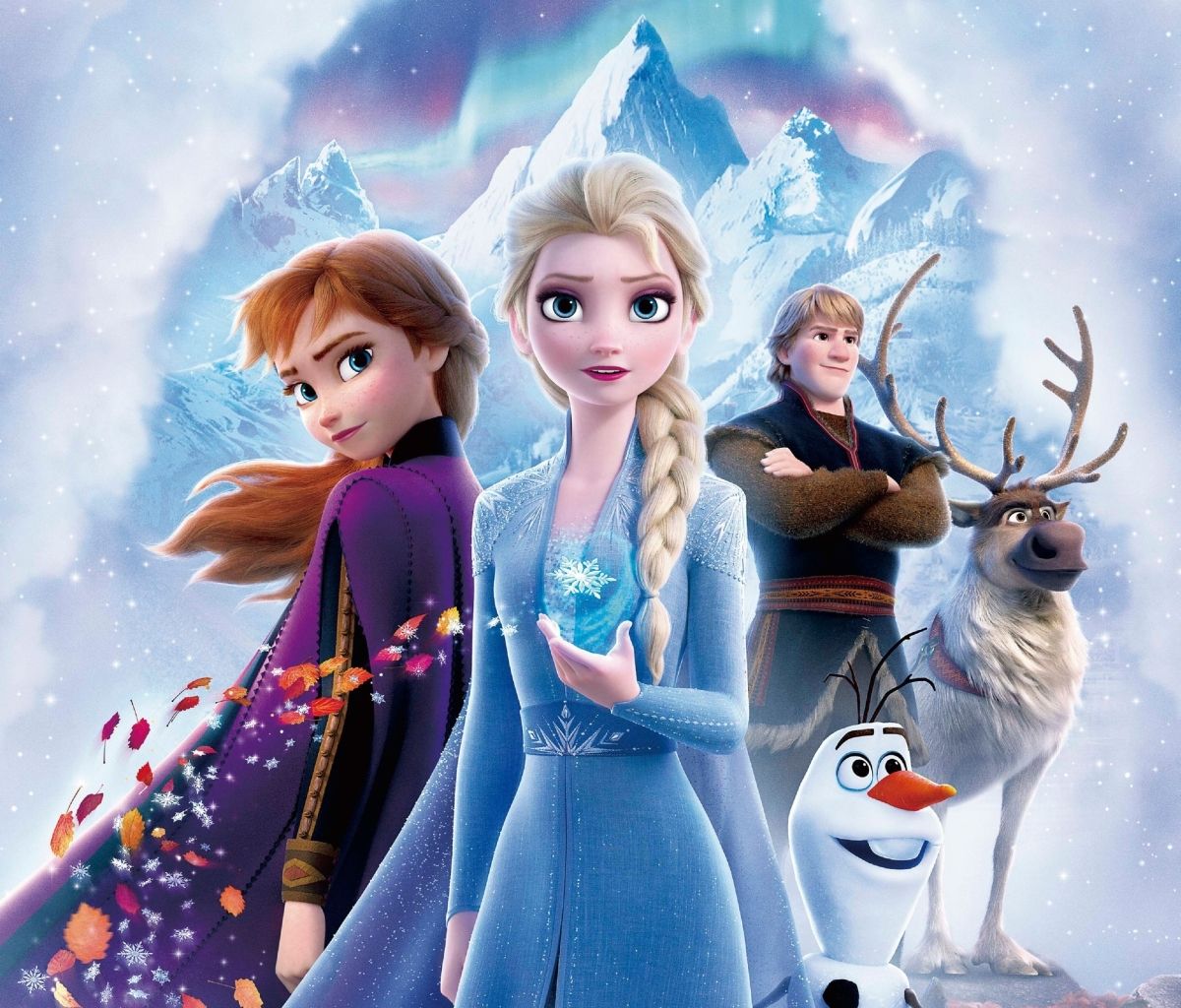1200x1024 Desktop wallpaper: Frozen Movie, Elsa (Frozen), Olaf (Frozen), Kristoff ( Frozen), Sven (Frozen), Anna (Frozen) 4K free download for PC. 1354496