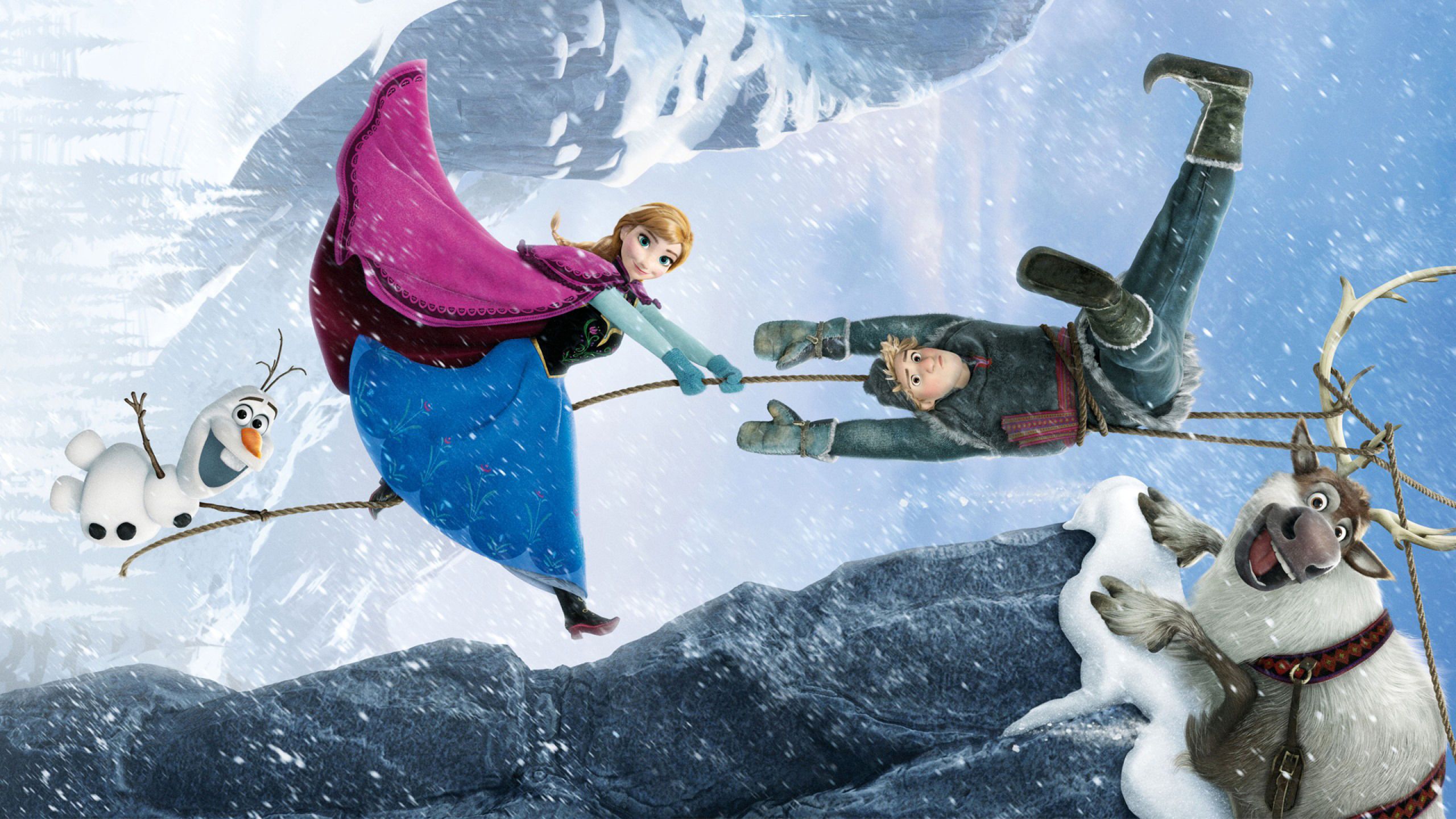 2560x1440 Olaf Frozen Wallpaper