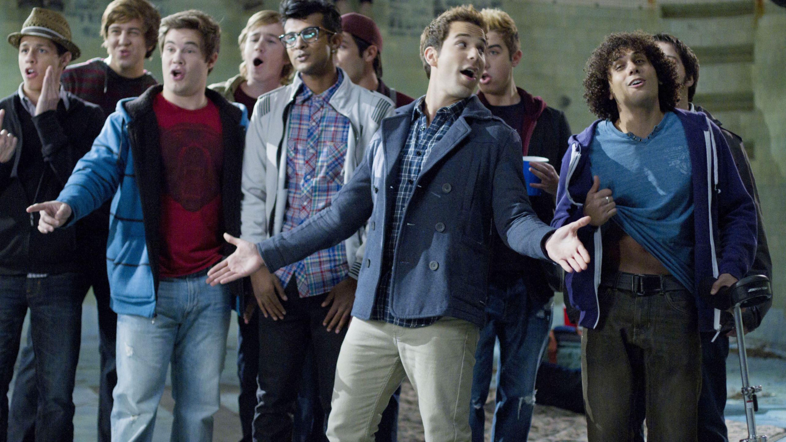 2560x1440 Pitch Perfect's Skylar Astin and Ben Platt Just Had the Ultimate Treblemakers Reunion