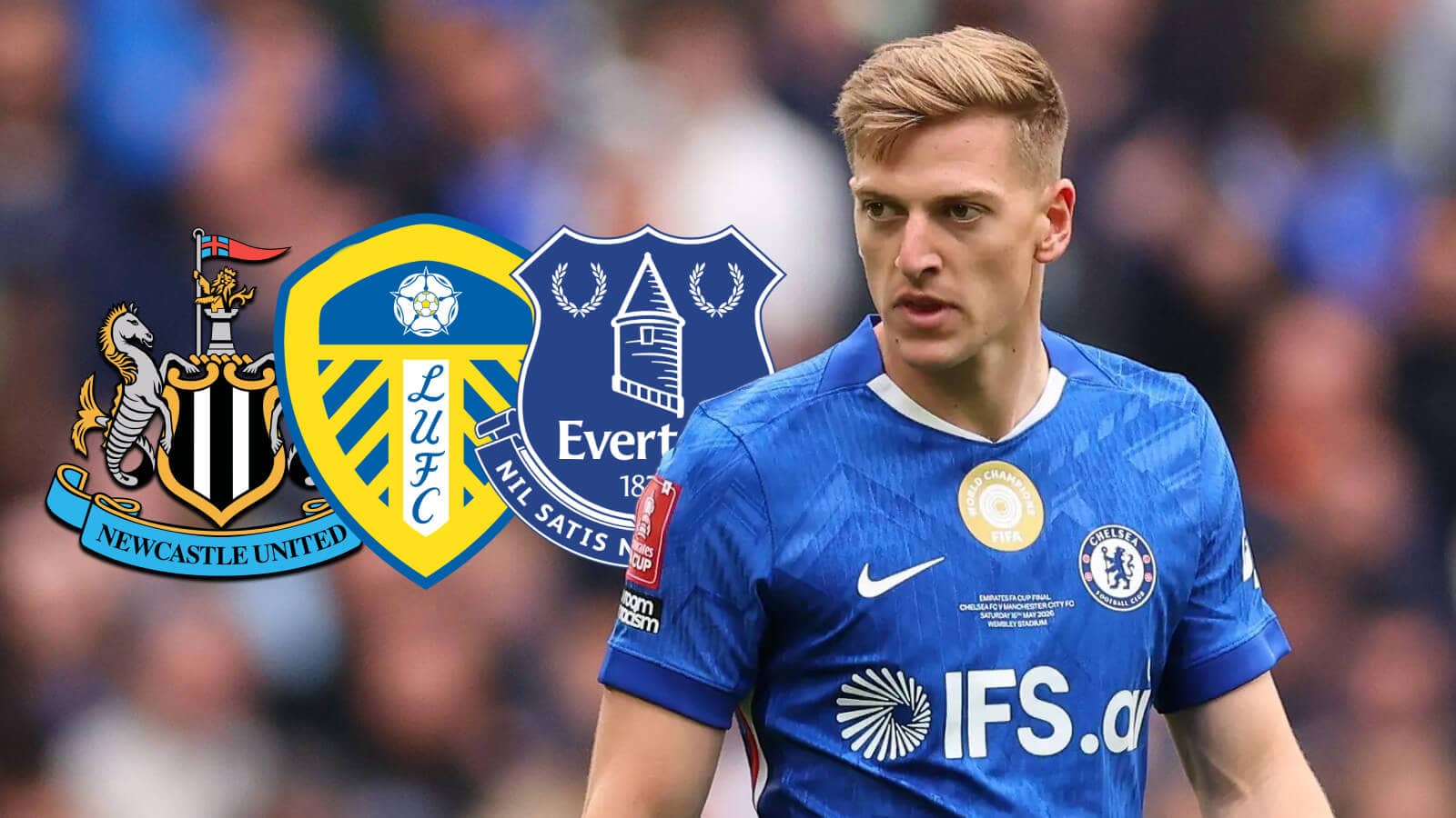 1600x900 Everton lead Liam Delap chase as Leeds, Newcastle hold talks as Alonso green lights triple exit
