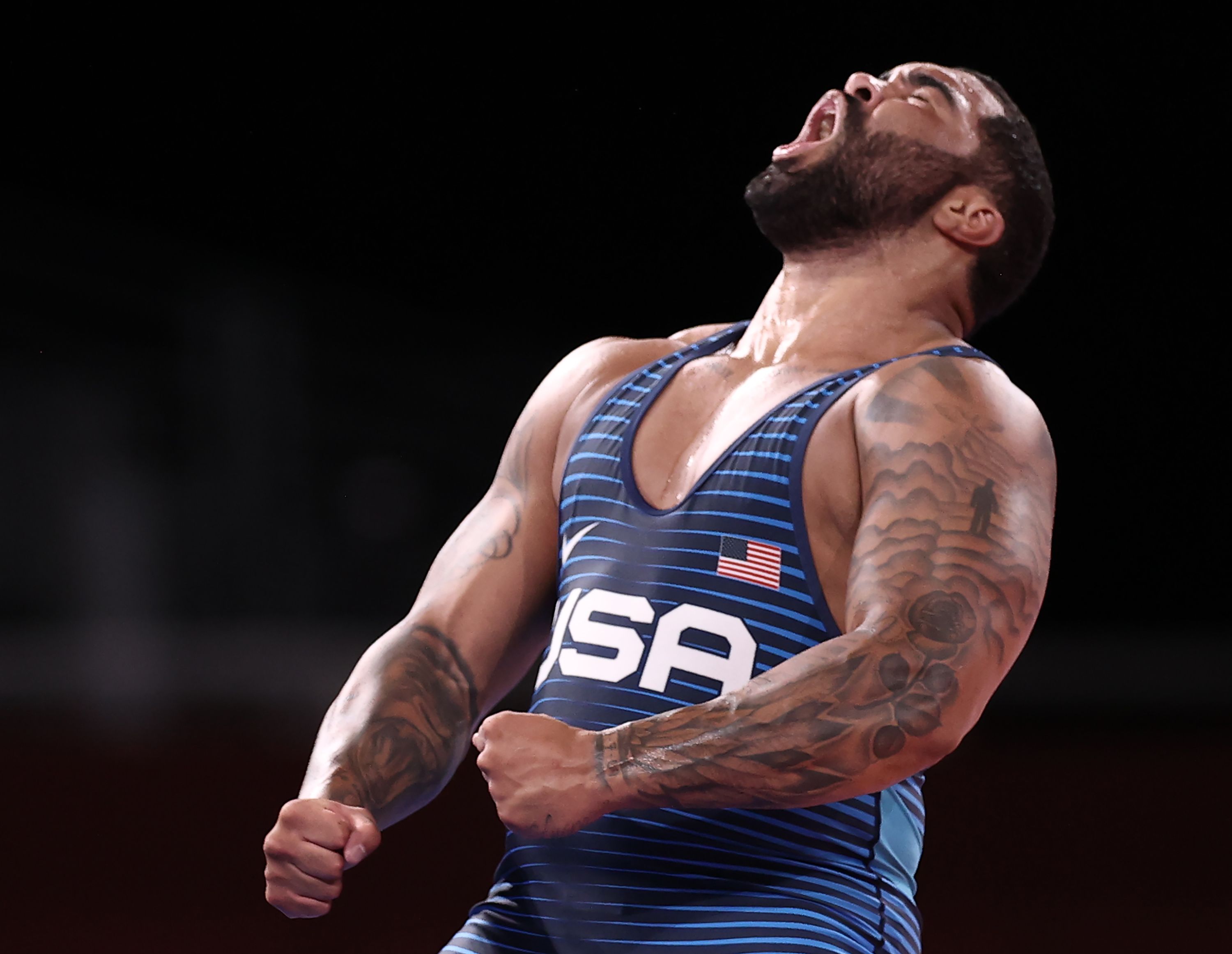 3000x2323 U.S. Heavyweight Wrestler Gable Steveson Wins Olympic Gold In Last Second Victory