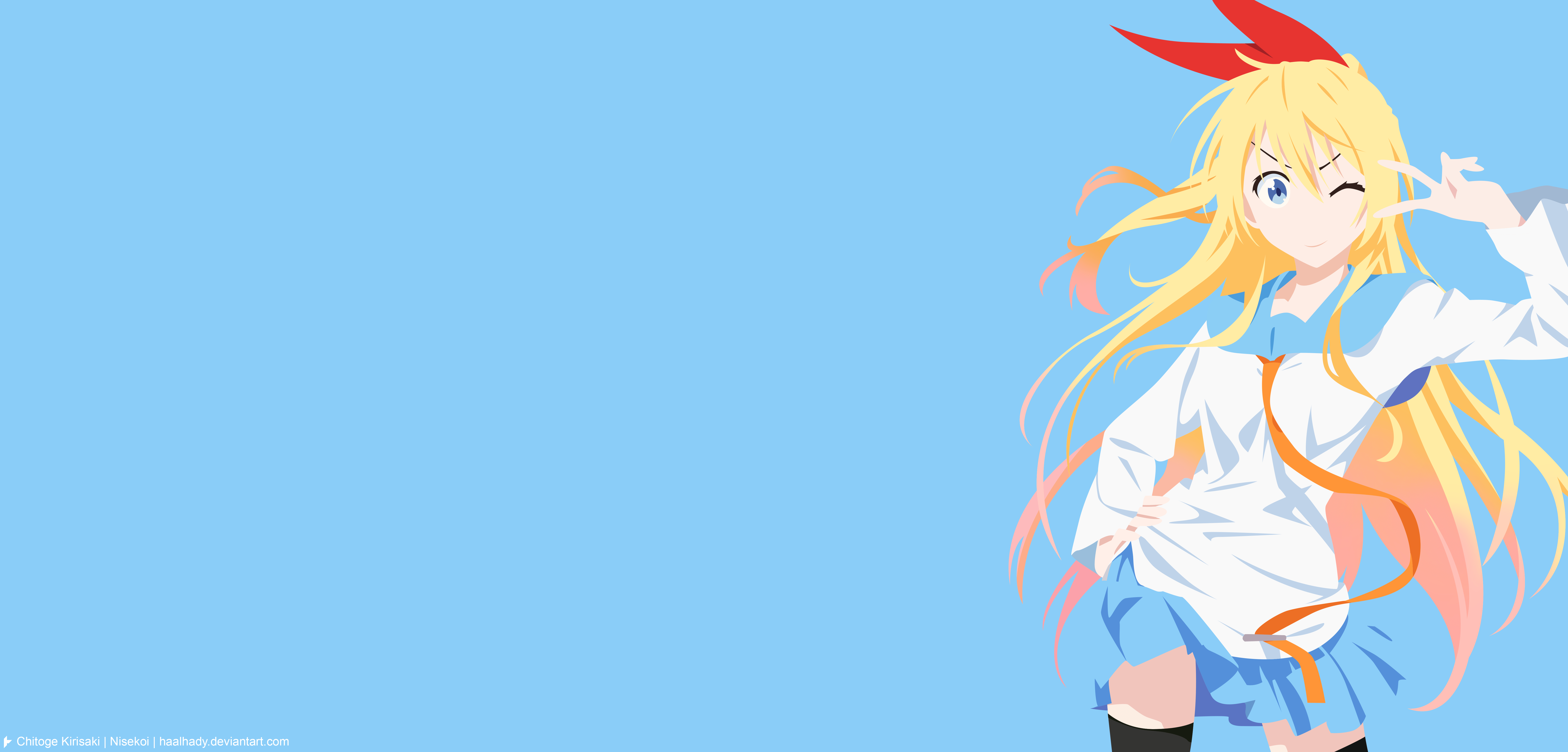 7680x3682 7680x3682 Chitoge Kirisaki wallpaper