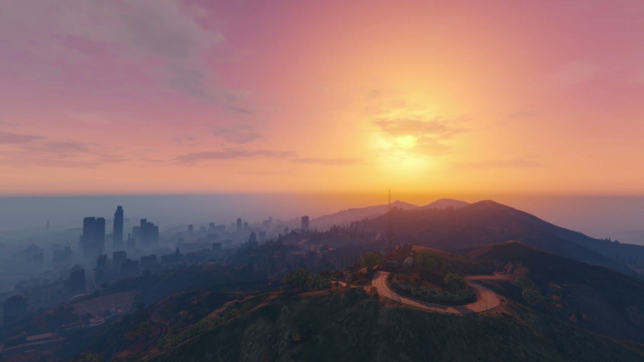 1280x720 GTA 5 on Vinewood Quality UHD Live Wallpaper