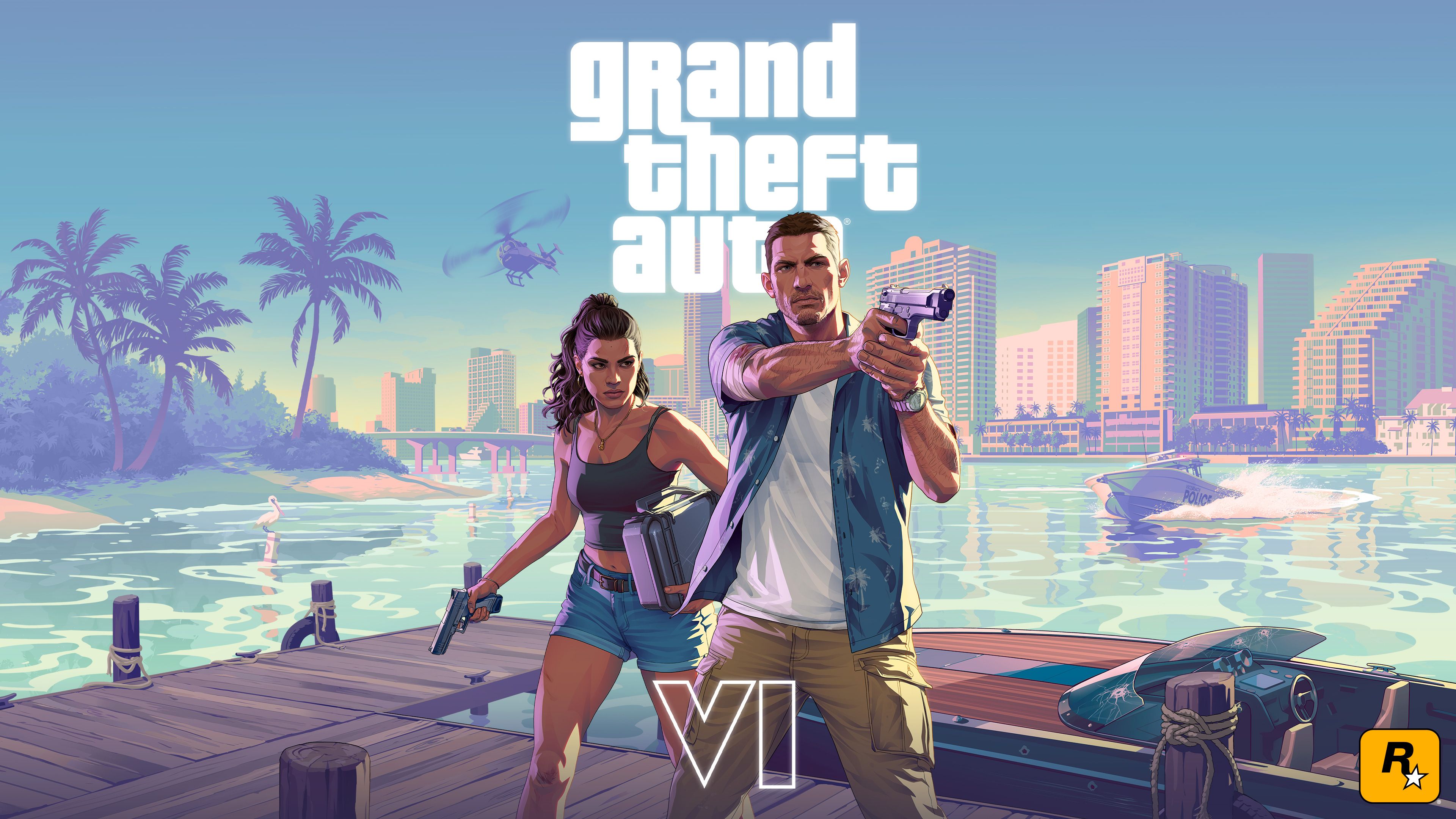 3840x2160 GTA VI 2 & Official Website Out Now!