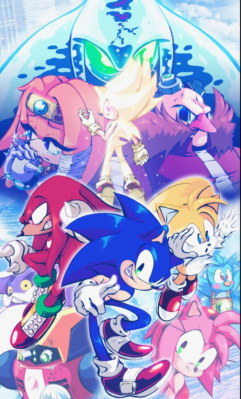 800x1323 HD sonic adventure wallpaper