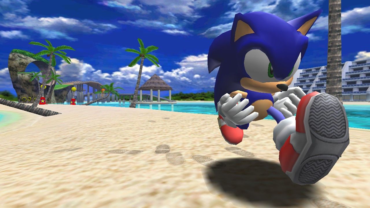 1280x720 Classic Sonic Animations Work In Progress for Sonic Adventure DX. SADX Works In Progress