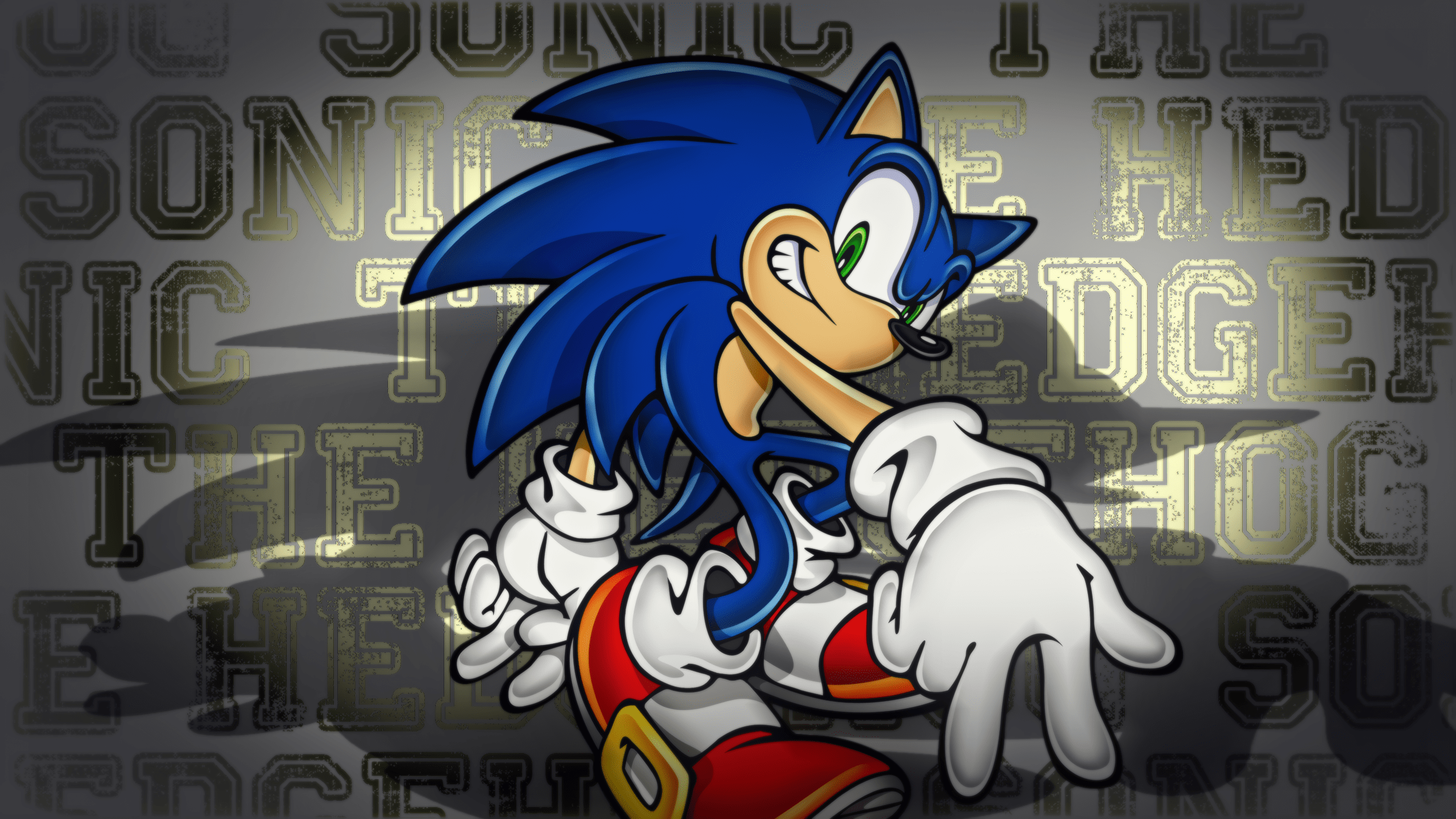 2560x1440 Sonic Adventure HD: Iconic Blue Hedgehog Video Game Wallpaper By Light Rockx1440