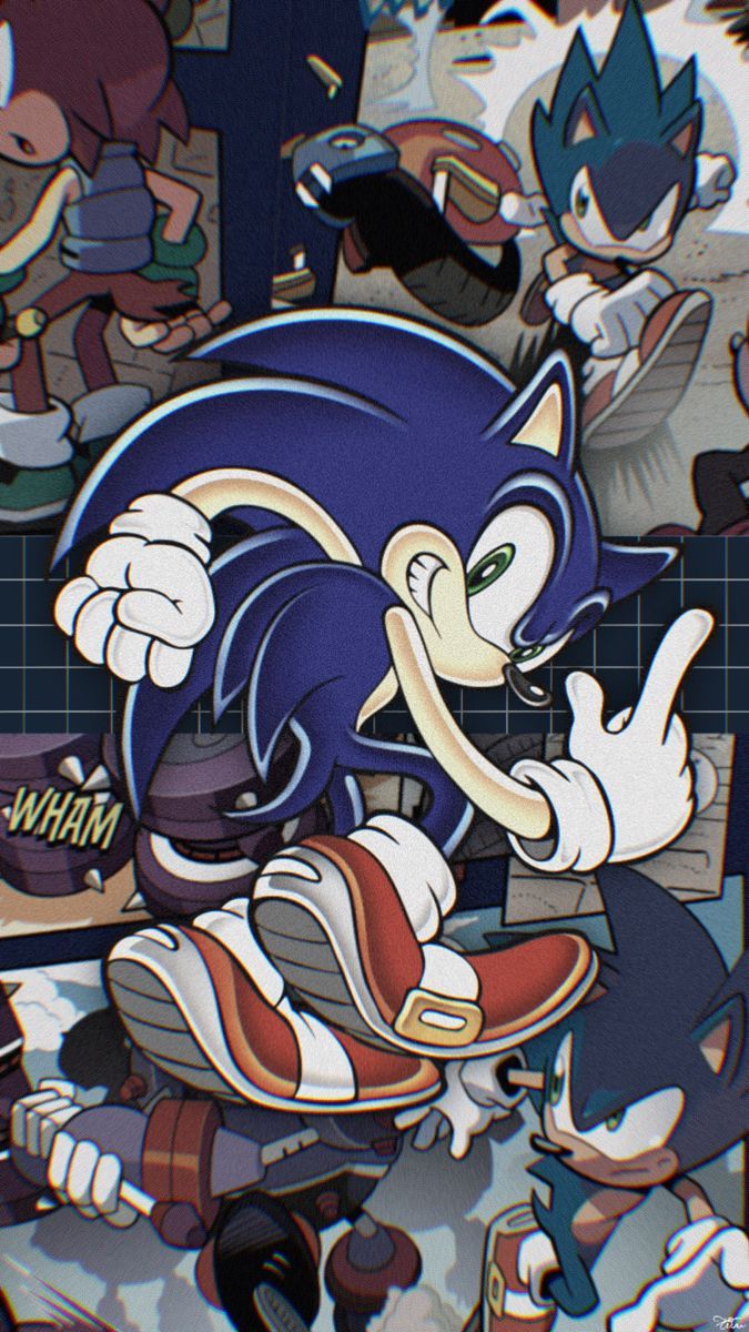 675x1200 Sonic Adventure Phone Wallpaper