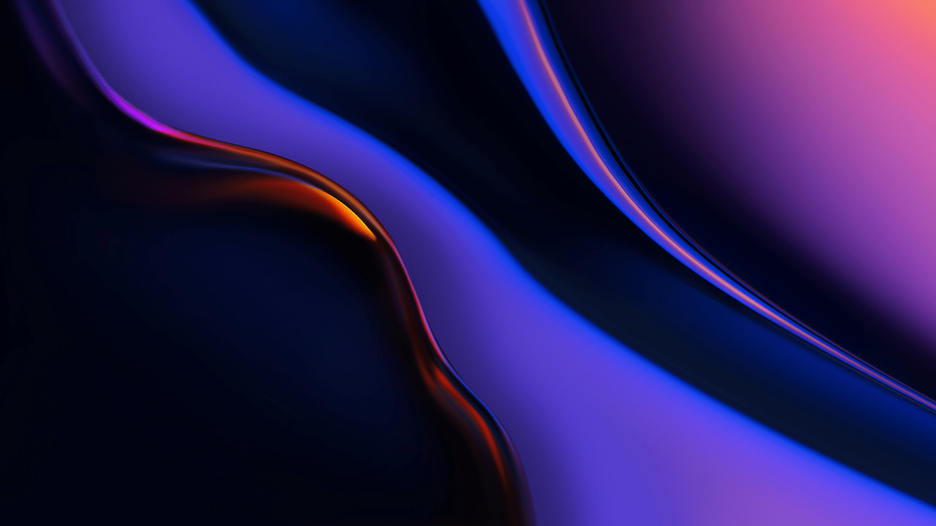 1920x1080 Download 1920x1080 Oneplus 6t Stock, Violet And Purple, Gradient Wallpaper for Widescreen