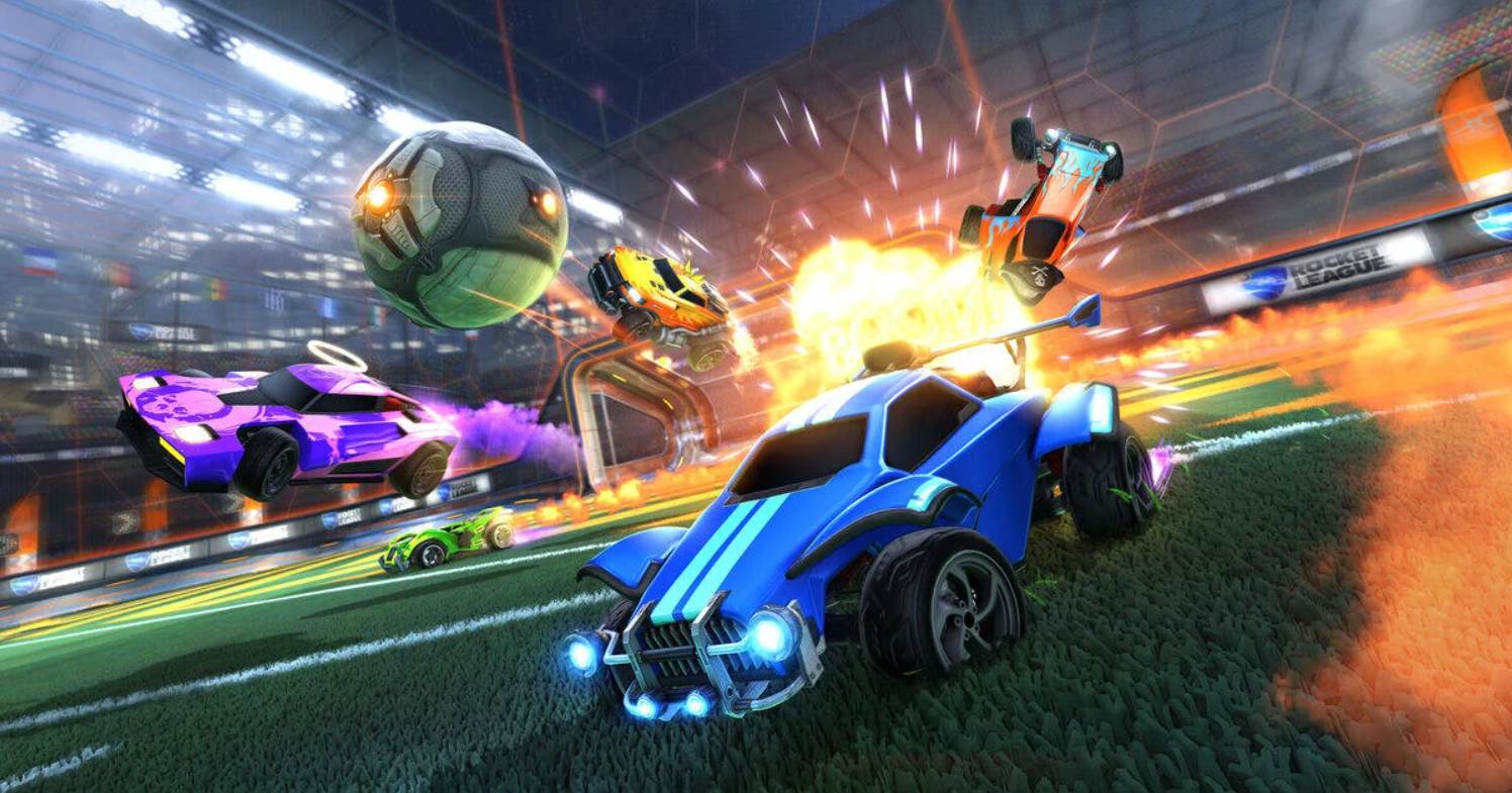 1496x785 Rocket League Sideswipe Wallpaper