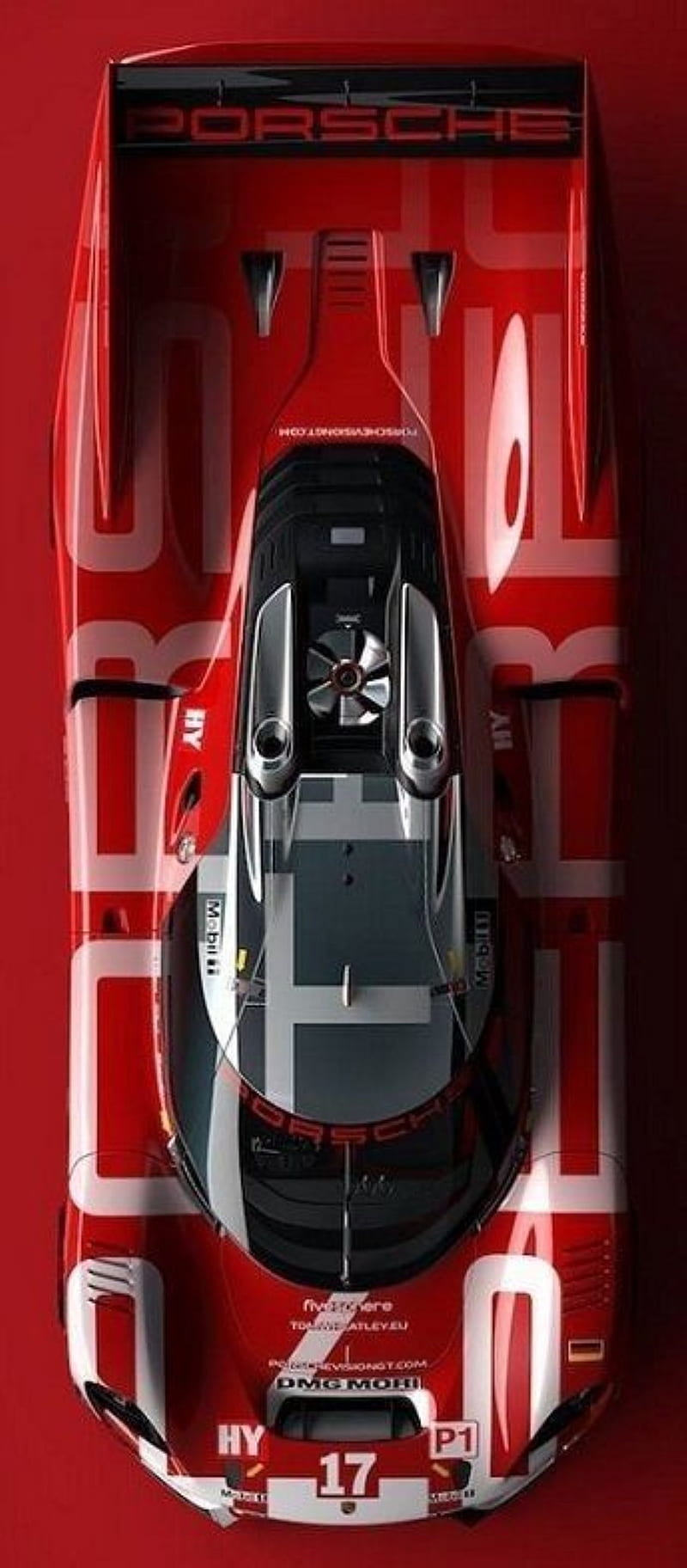 800x1824 Porsche 919 Red, porsche wec, HD phone wallpaper
