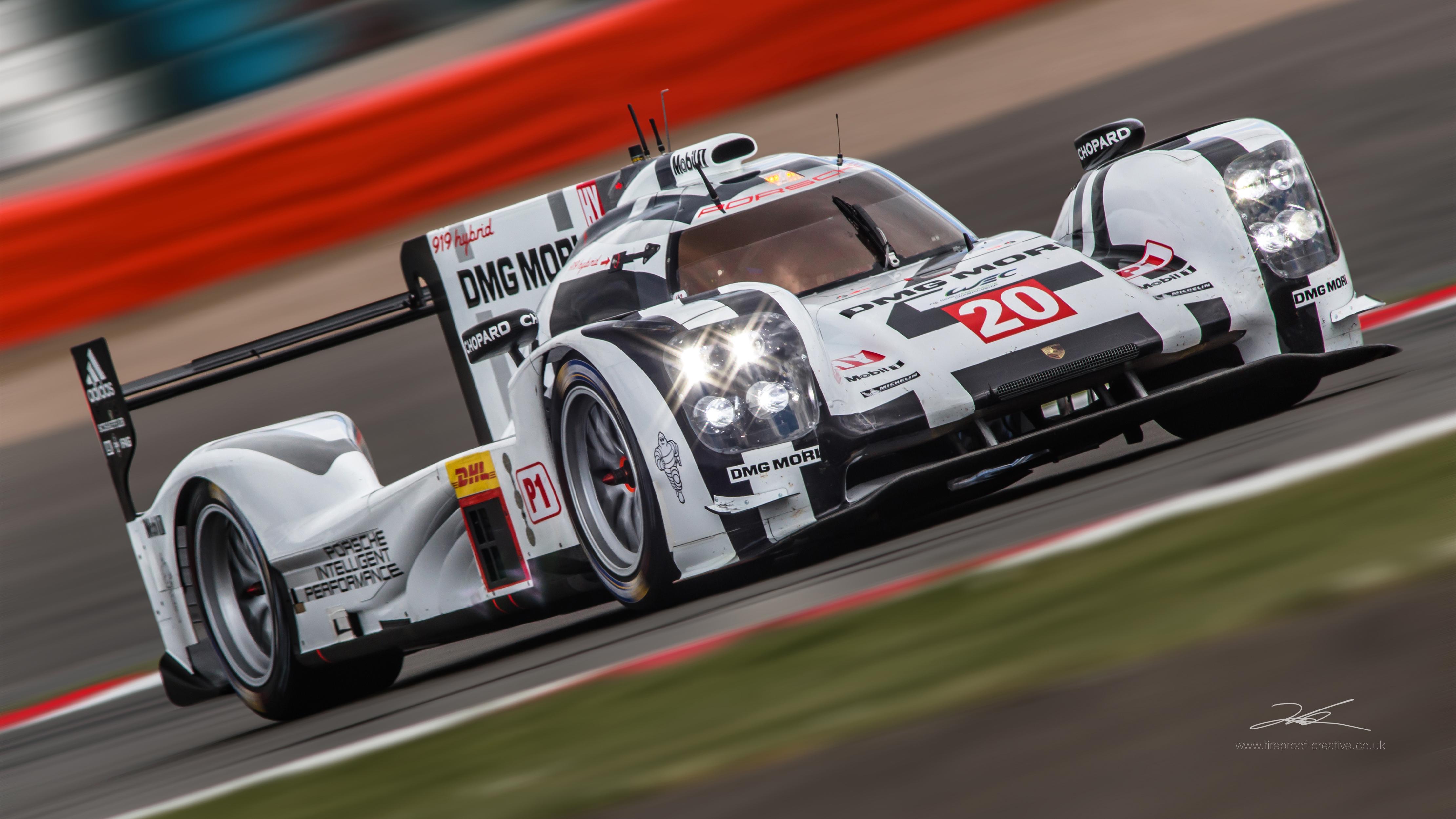 4440x2498 OC 4K Wallpaper 919 Hybrid Mark Webber nears the end of his last stint for Porsche, here's a shot of his first