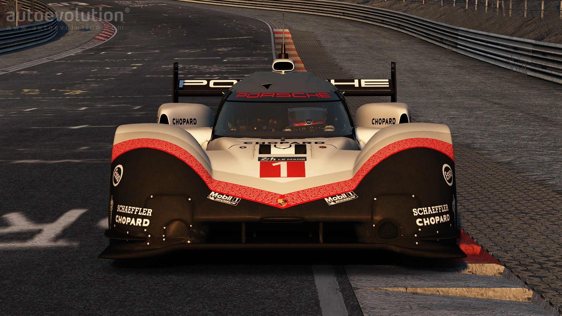1920x1080 Virtual Record Attempt: Porsche 919 Hybrid Evo Tops Out at 232 MPH at the Nurburgring