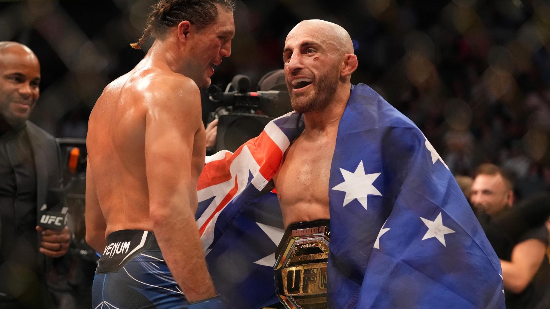 1920x1080 UFC 266 results: Volkanovski, Shevchenko retain; Nick Diaz says 'No mas'
