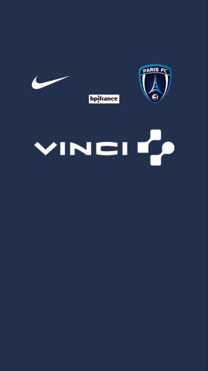 675x1200 Paris FC Football Kit iPhone Wallpaper