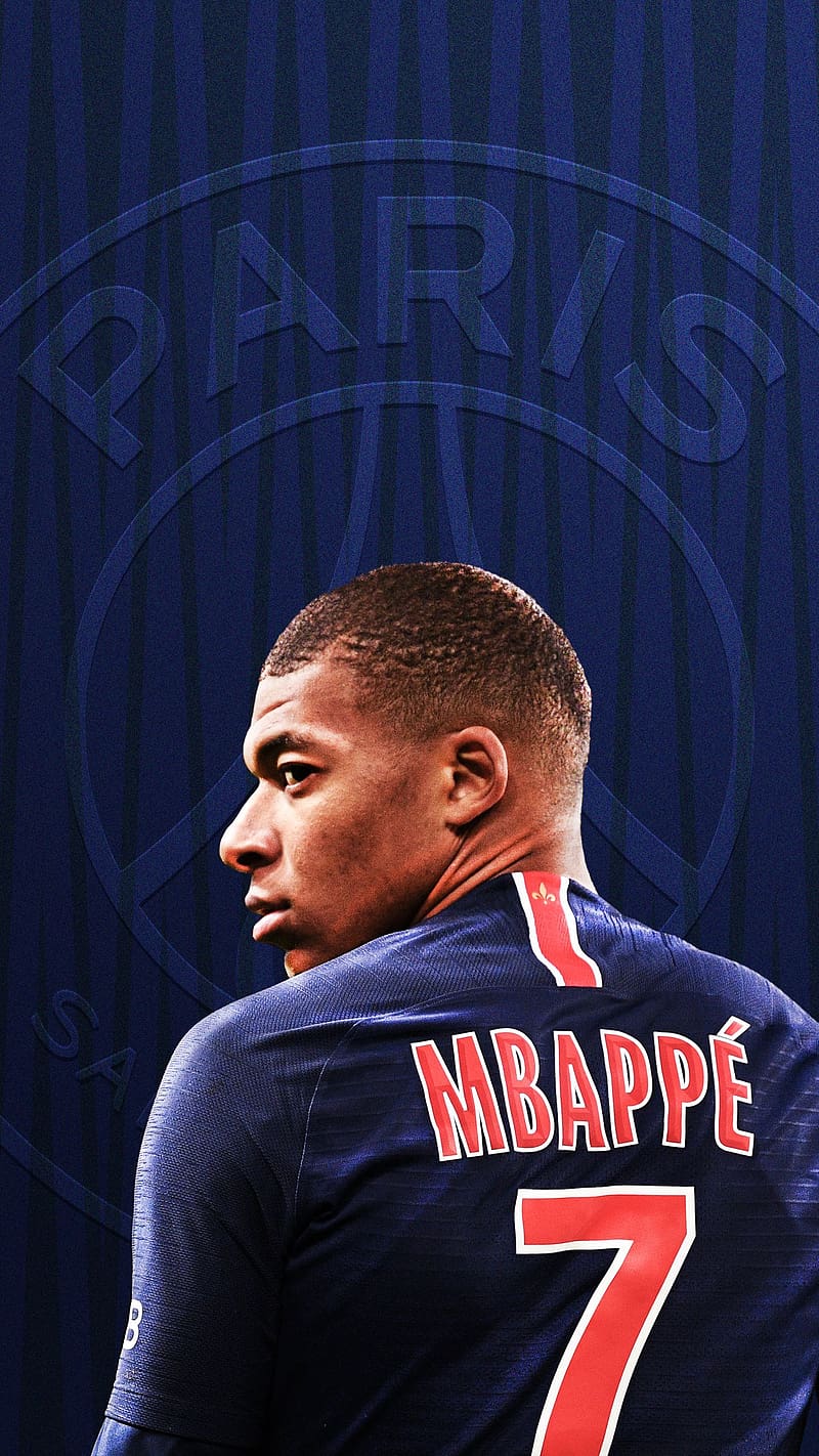 800x1422 Sports, Soccer, Paris Saint Germain F C, Kylian Mbappé, HD phone wallpaper