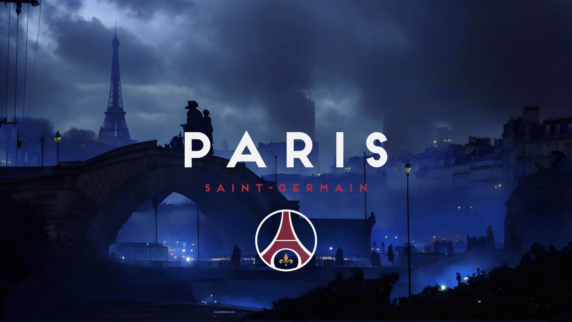 1920x1080 Paris Saint Germain (PSG) by Z A Y N O Sx2302