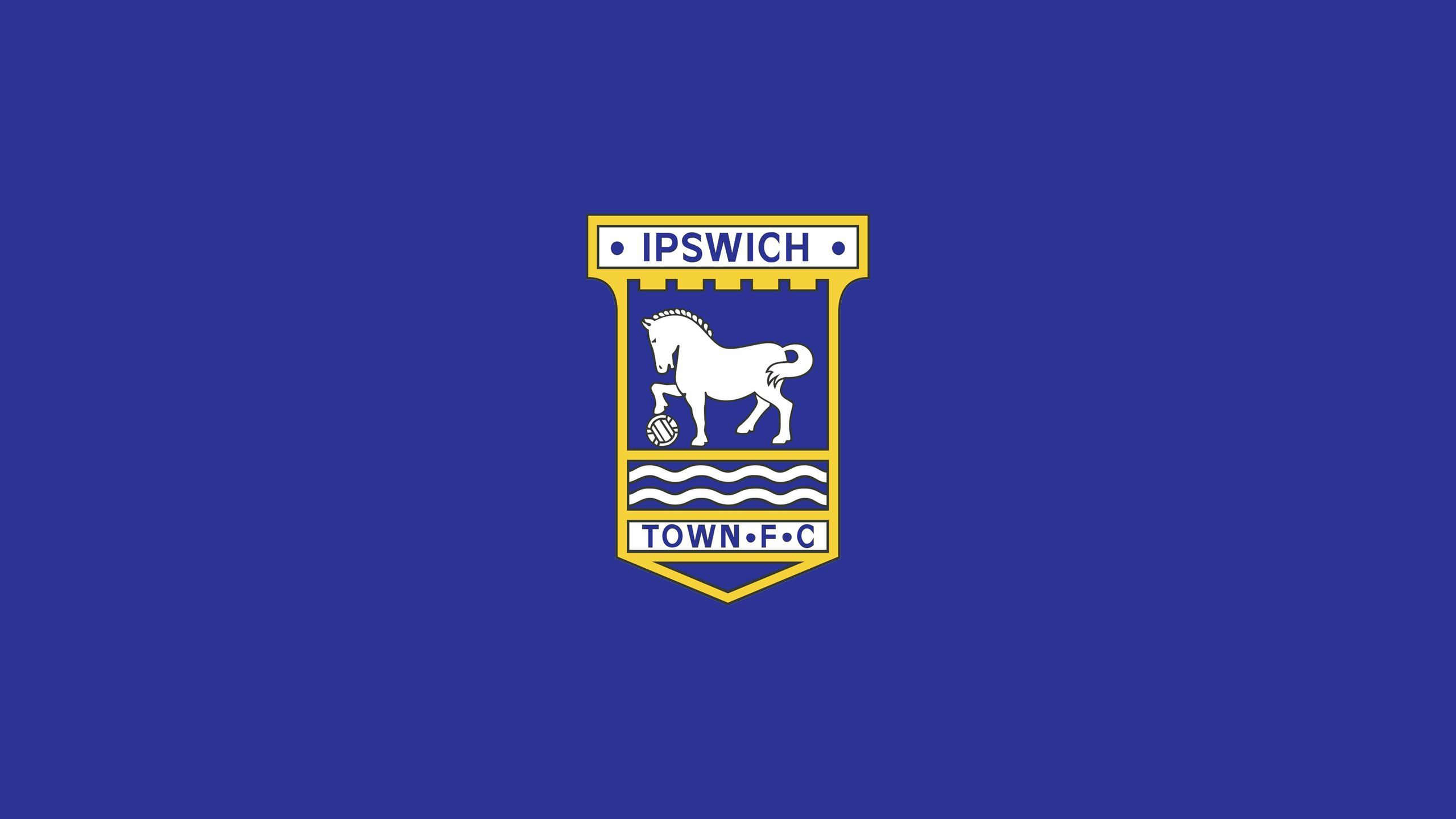 2560x1440 Desktop wallpaper: Ipswich Town F C, Sports, Emblem, Logo, Soccer 4K free download for PC. 502507
