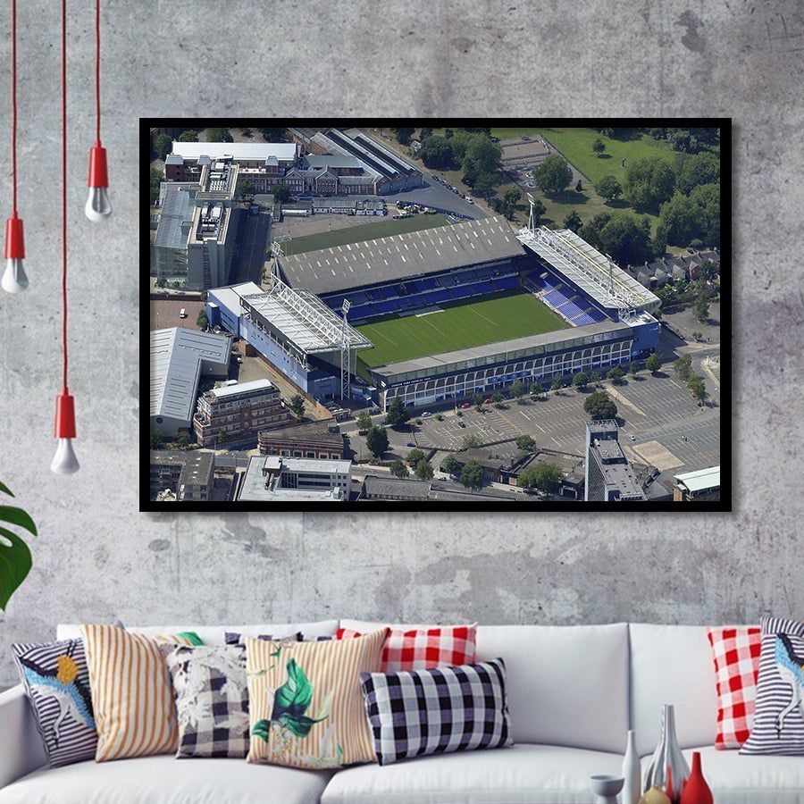 900x900 Ipswich Town Stadium Art Prints Portman Road Wall Art Football, Sport S