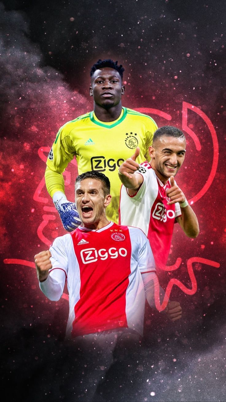 736x1308 Ajax logo wallpaper. Ajax the great art, Ajax fantasy jersey, Afc ajax