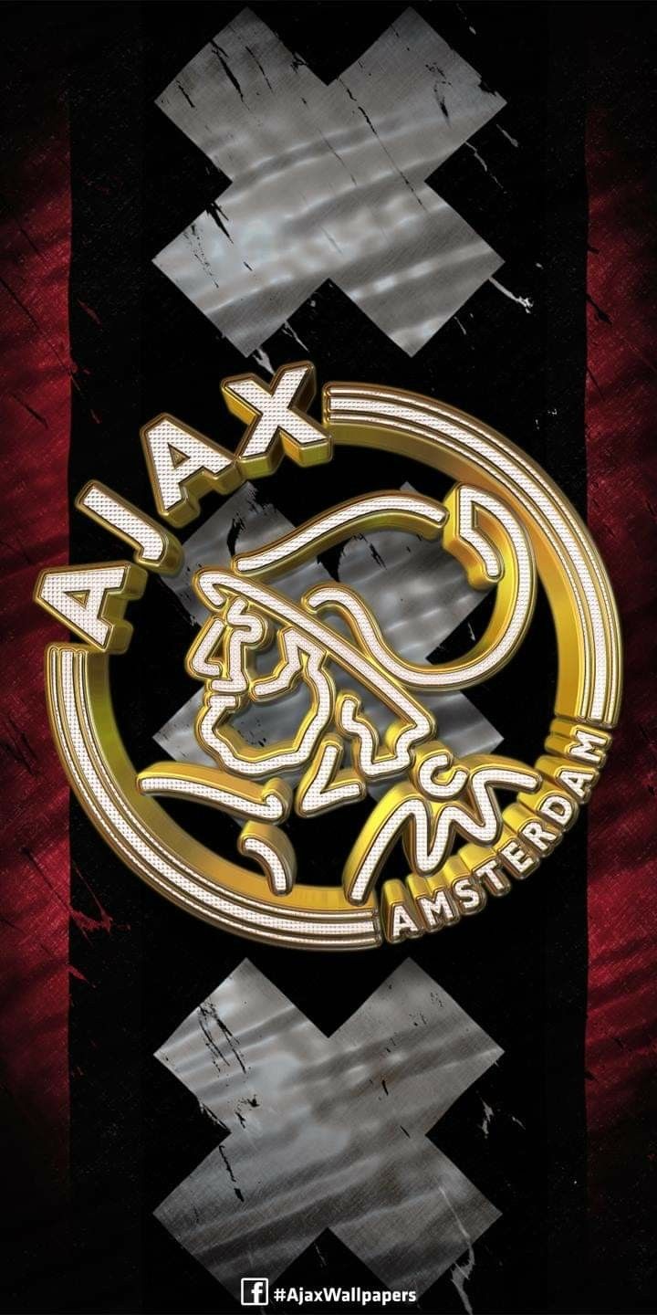 720x1440 Logo AFC Ajax Amsterdam. Ajax logo, Voetbal foto's, Voetballers