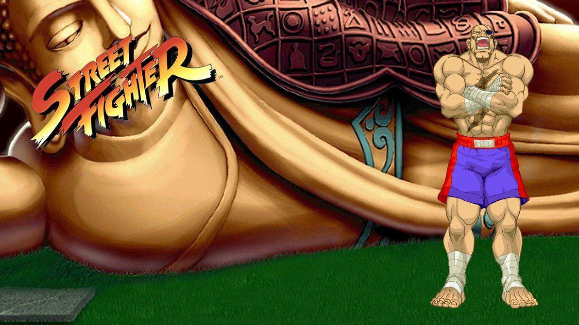 1192x670 Sagat Wallpaper
