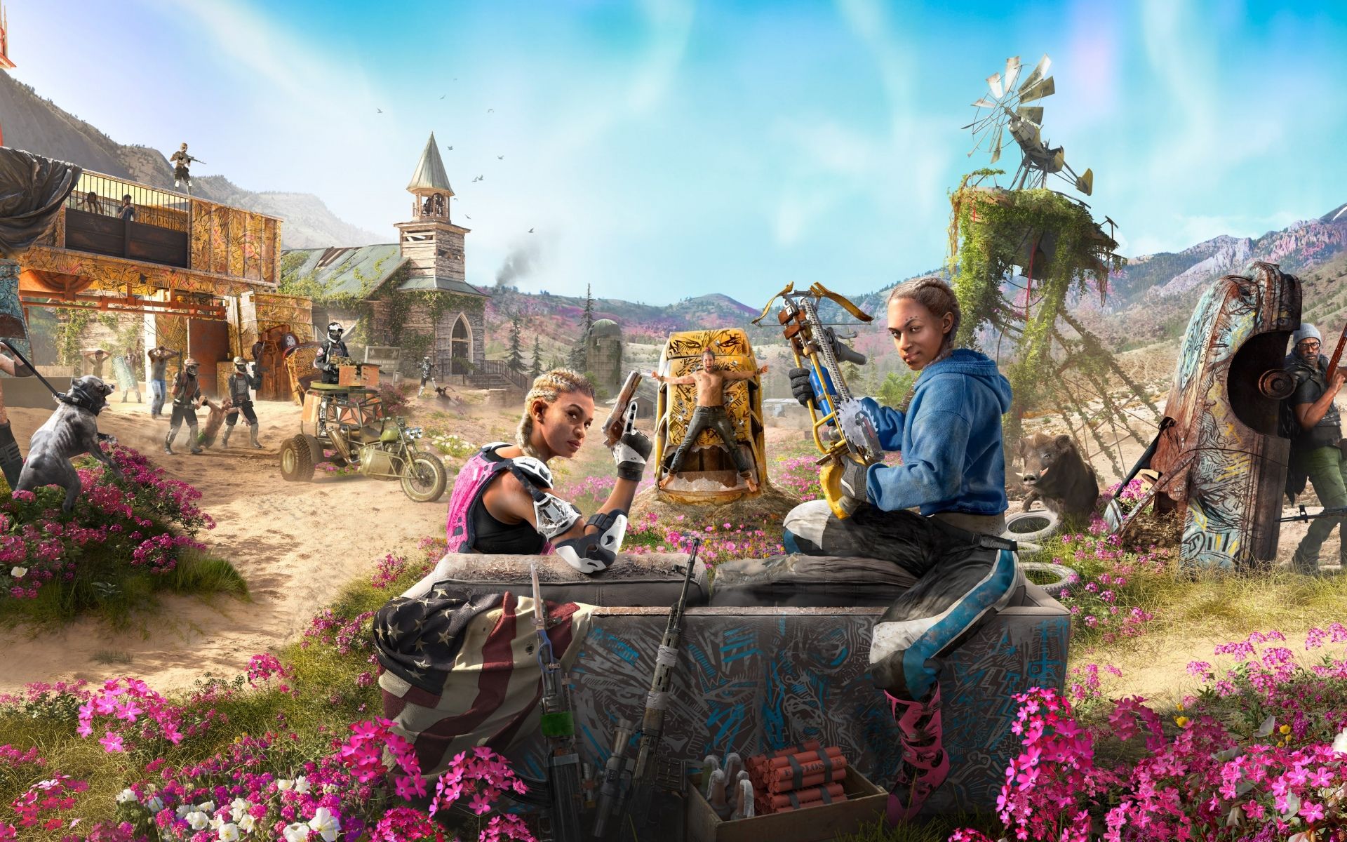 1920x1200 Far Cry New Dawn Wallpaper 4K, Key Art, Video Game