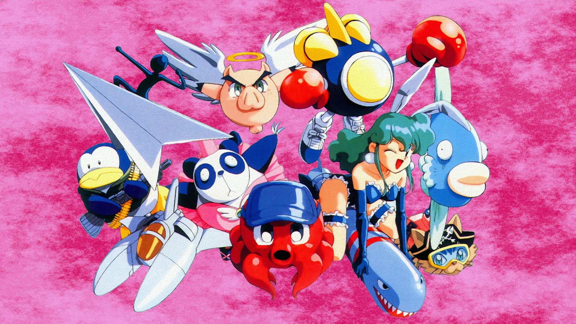 1920x1080 Gokujou Parodius Image Games Database
