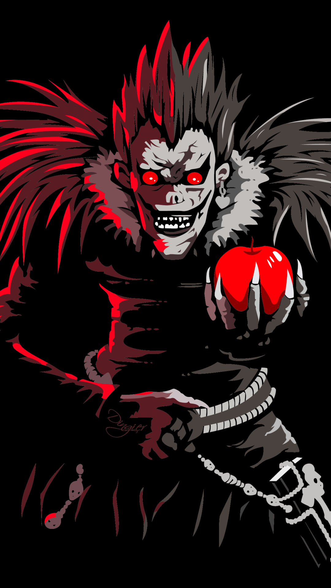 1080x1920 Death Note Phone 4k Wallpaper
