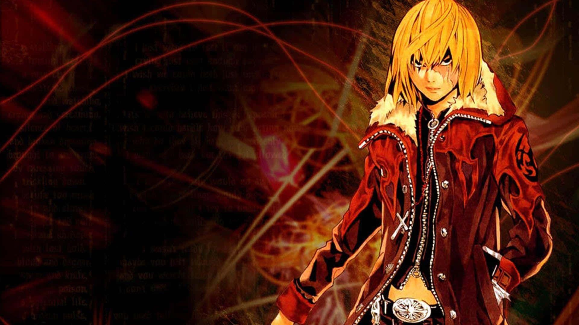 1920x1080 Download Intense Glance of Mello from Death Note Wallpaper