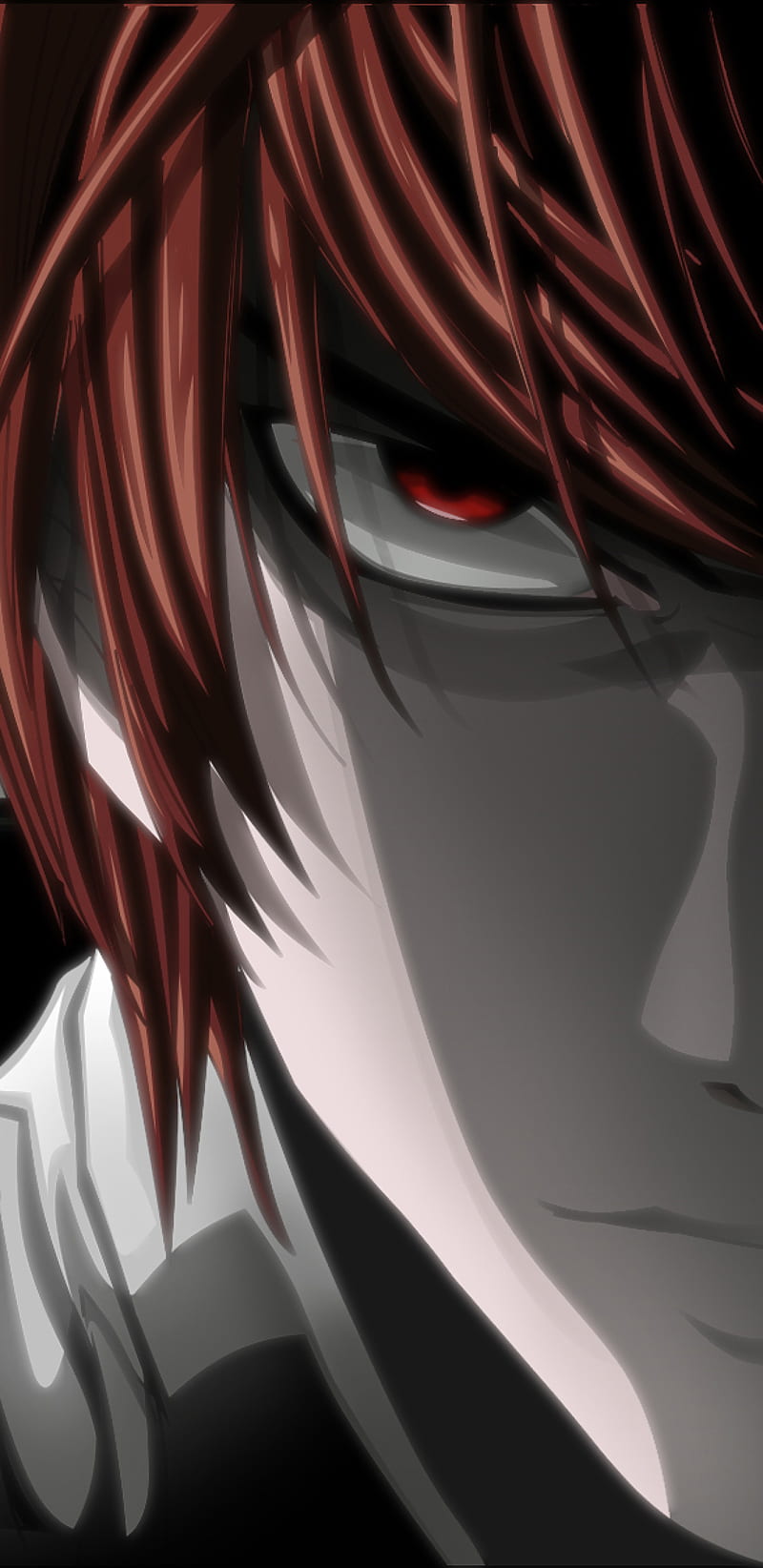 800x1644 DeathNote death, note, ryuk, kira, light, yagami, HD phone wallpaper