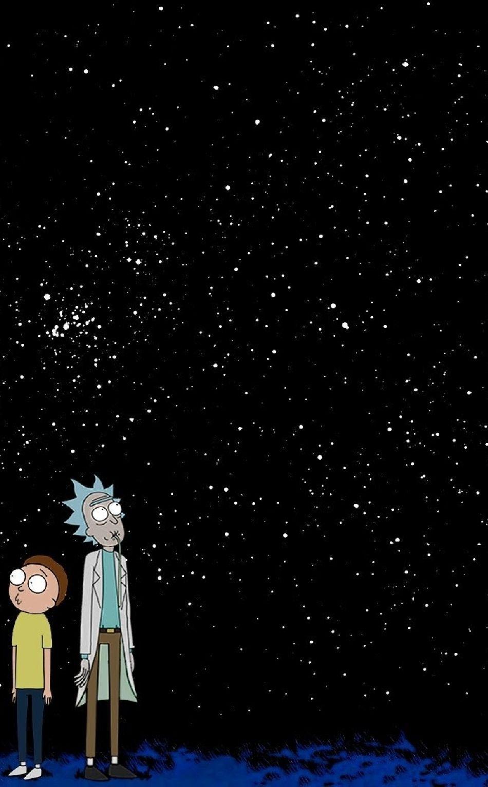 950x1533 Rick And Morty Sad Wallpaper