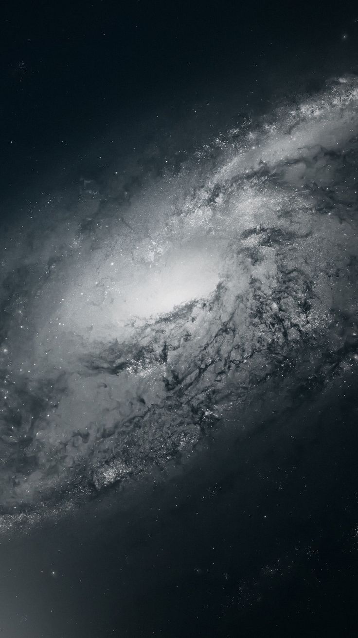 736x1309 HD wallpaper: black and gray black hole illustration, space, monochrome, space art