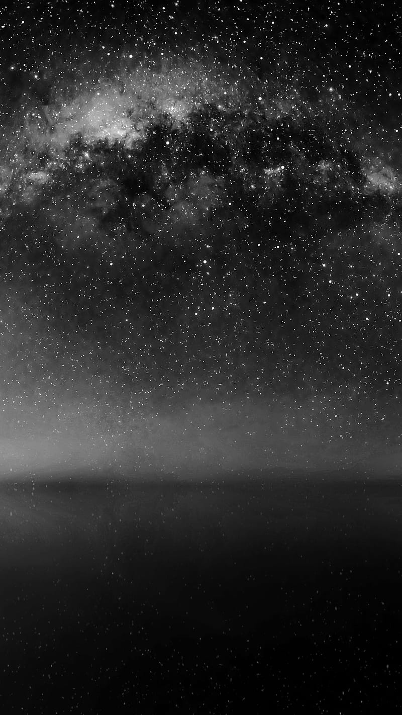 800x1422 Dark Cosmos Stars Clouds Android, Grey Space, HD phone wallpaper