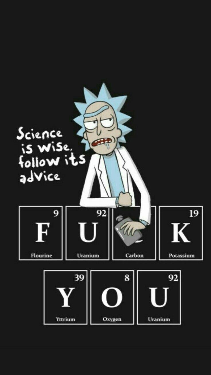736x1308 Rick And Morty Sad Wallpaper