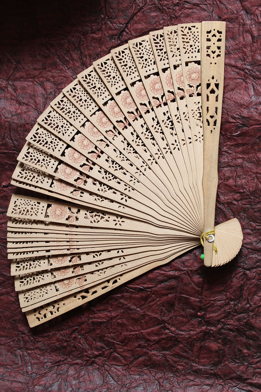 910x1365 HD wallpaper: Hand, Fan, Chinese, Japanese, cultures, no people, indoors