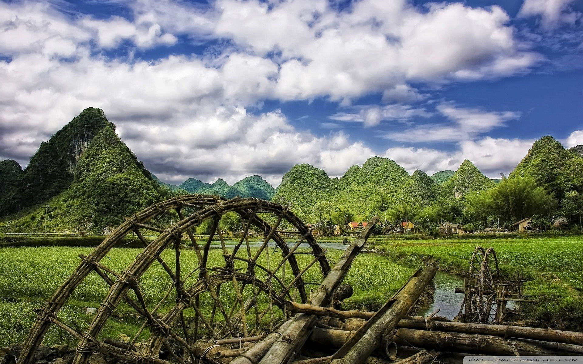 1920x1200 Vietnam Village 4K UHD Wallpaper for UltraHD Desktop and TV : Widescreen and UltraWide Display : Smartphone and Tablet Devices