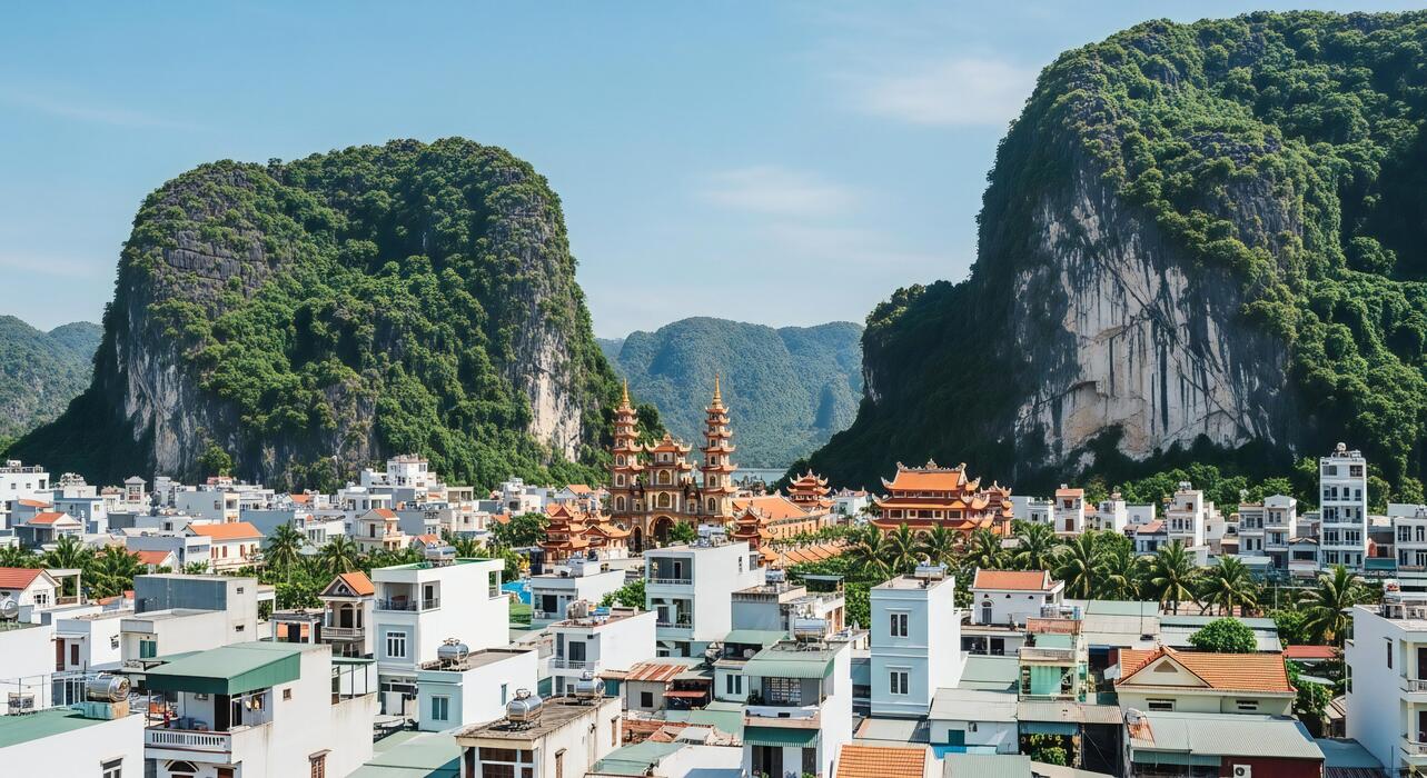1283x700 Vietnam Cityscape Landmarks , Image and Background for Free Download